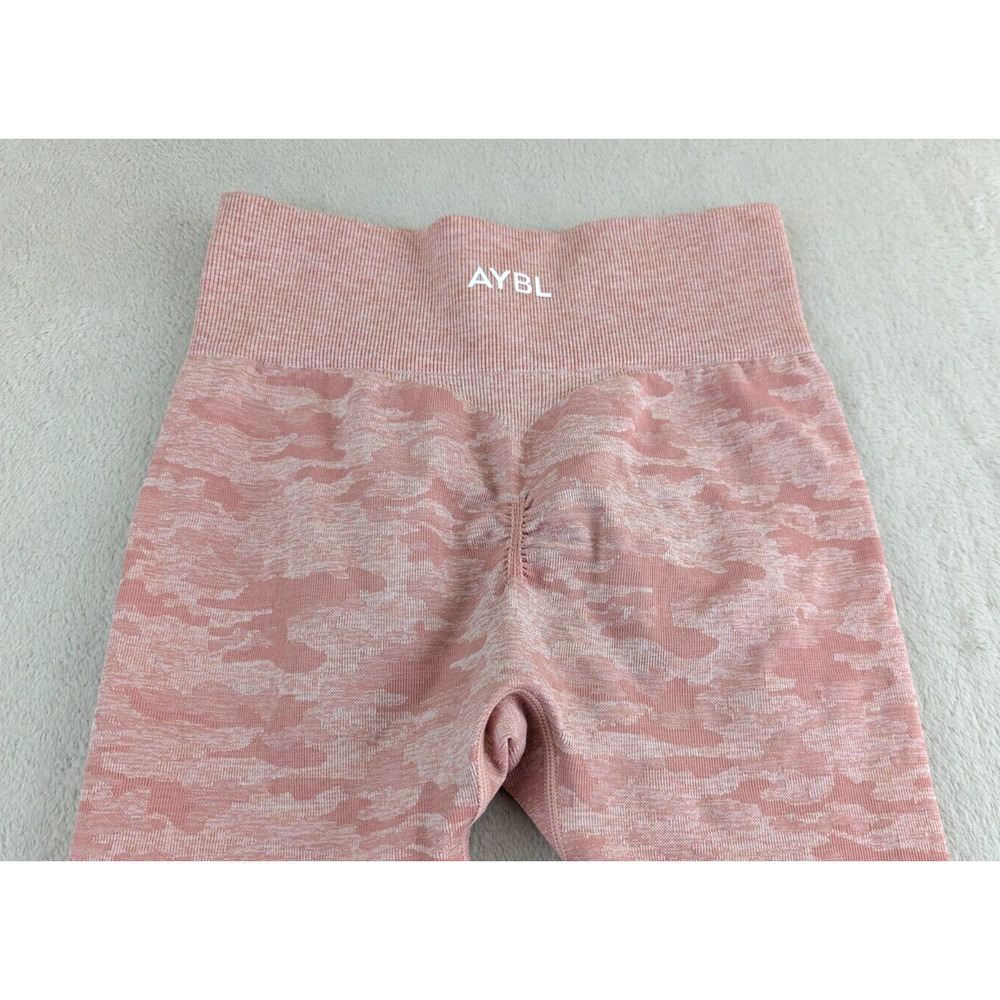 AYBL Pink Camo Seamless High-Waist Leggings - Picture 5 of 5